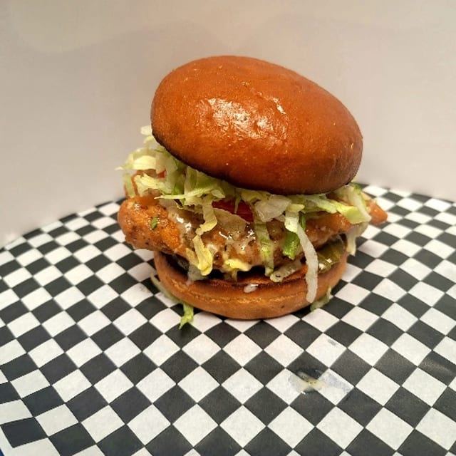 Garlic Parmesan Chicken Sandwich.