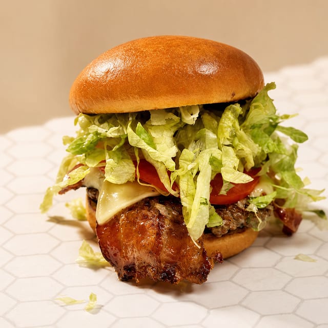 BBQ Bacon Cheeseburger.