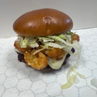 Cheese Curd Burger
